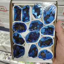 1box PIECE AGATE AURA DRUZY