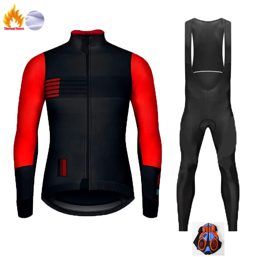 Зимний термальный флисовый комплект для велоспорта Gobiking,, спортивный костюм для велоспорта, одежда для велоспорта, Ropa Ciclismo - Цвет: Winter Cycling Suit