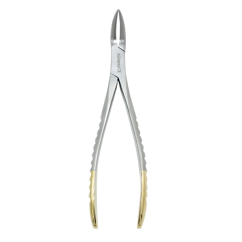 Dental Root Fragment Minimally Invasive Tooth Extraction Forcep Tooth Pliers Dental Instrument Curved Maxillary Mandibular Teeth