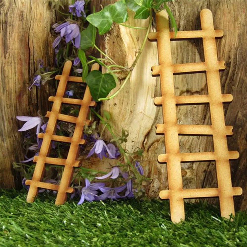 Wooden Miniature Fairy Elf Door DIY Painting Vintage Decor Dollhouse Garden Craft Accessories Micro Landscape Gift-miniature house kit miniature ornament miniature scenery material miniature figurines glass fruit pendants ornament crafts
