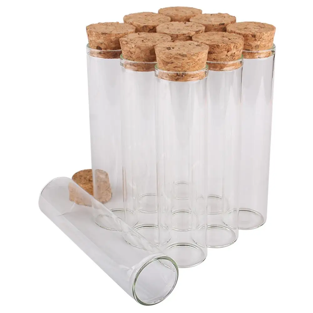 Пробирка с пробкой размер 60 мл 30*120 мм 24 шт.|spice tubes|bottle with stoppertube container |
