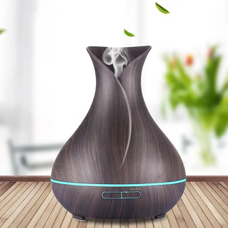 

400ML Ultrasonic Air Humidifier Aromatherapy Essential Oil Diffuser Air Purifier Smart WIFI Remote Control Water Mist Maker