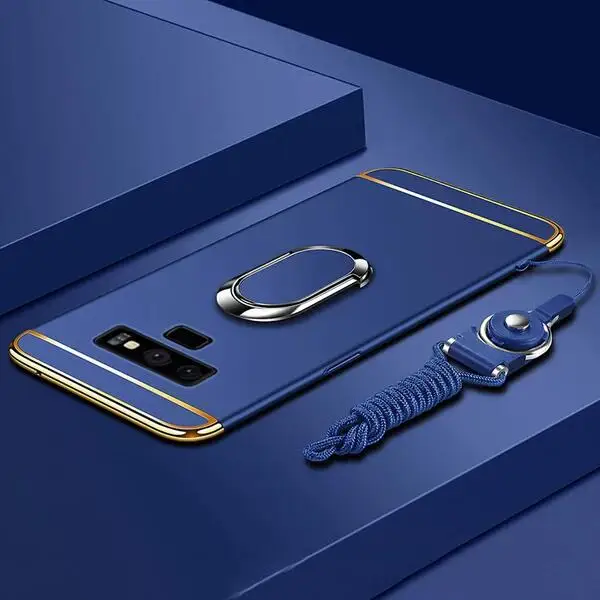 NOTE8 NOTE9 Жесткий ПК 3 в 1 ультратонкий покрытый магнитным кольцом кронштейн
