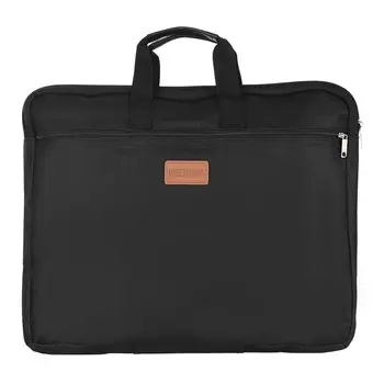 

Multi-function Double Layers Papers with Handle Business Hand for Document Papers Office Canvas Zipper File Bag
