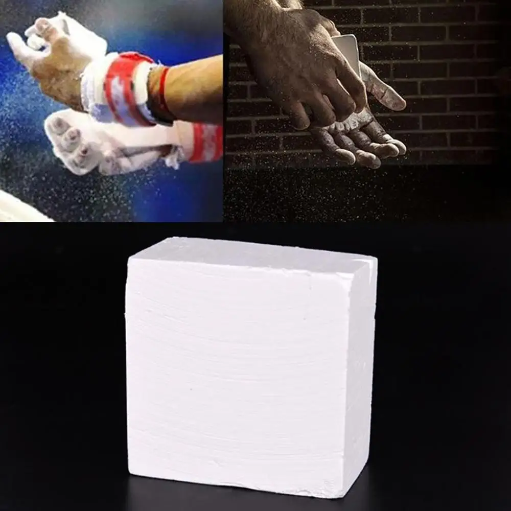 Anti-slip Gym Sport Gymnastics Weightlifting Powder Climbing Magnesium carbonate Chalk block barbell Rings Training