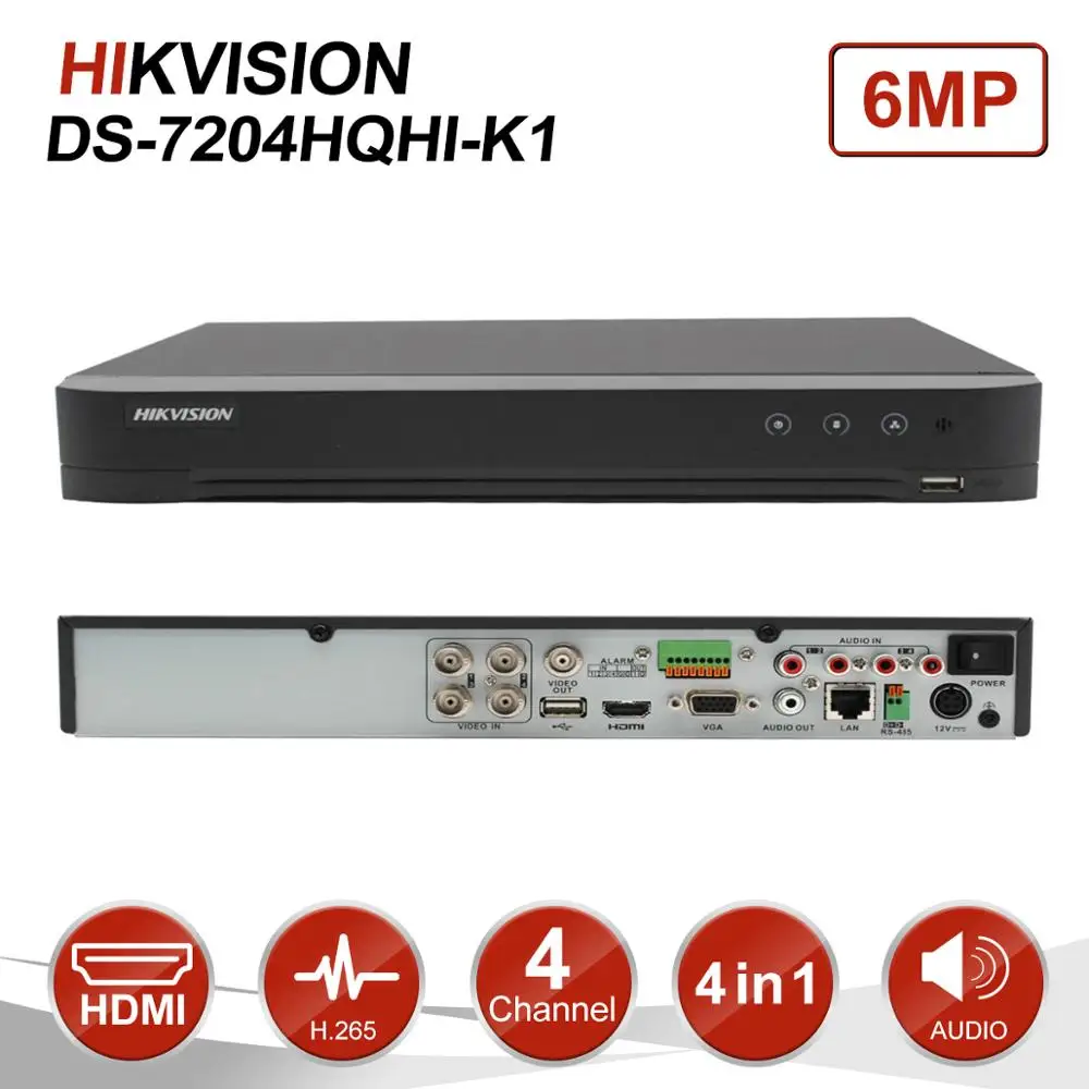 Hikvision Video Surveillance Ds 7216hqhi K2 Turbo Hd Dvr 4mp Lite Resolution For Recording Self Adaptive Hdtvi Hdcvi Ahd Cvbs Buy At The Price Of 268 40 In Aliexpress Com Imall Com