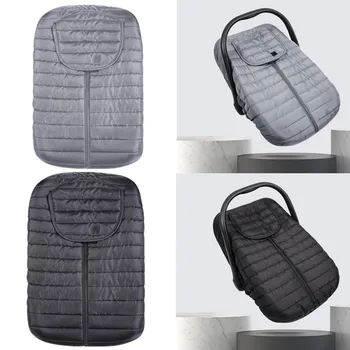 

Warm Winter Baby Sleeping Bag Universal Infant Car Seat Cover Footmuff Pram Pad Waterproof Windproof Cradle Envelope For Newborn