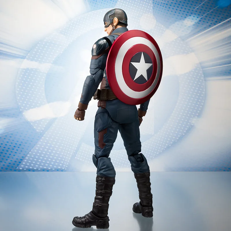 Figurines Captain America Avengers Endgame, jouets miniatures