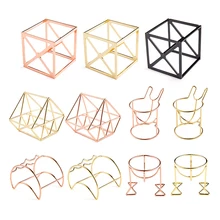 1PC Titular Esponja de Maquiagem Make up Rack de Armazenamento de Rack de Metal de Sopro Sopro de Pó Esponja de secagem de Secagem Stand Titular Brack