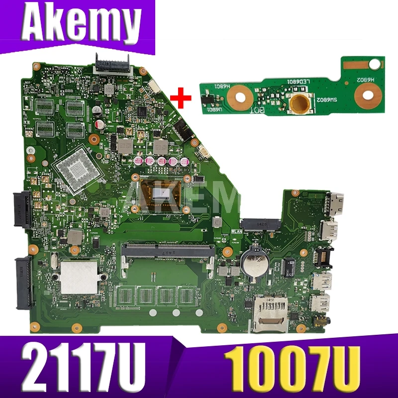 Материнская плата Akemy X550CC для ноутбука ASUS X550CA X550CL R510C Y581C X550C A550C оригинальная