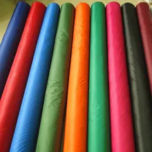 Tissu imperméable en PVC et Polyester, 59 pouces de large, 190T, tissu imperméable pour Poncho, équipement de pluie, tampon d'urine au mètre