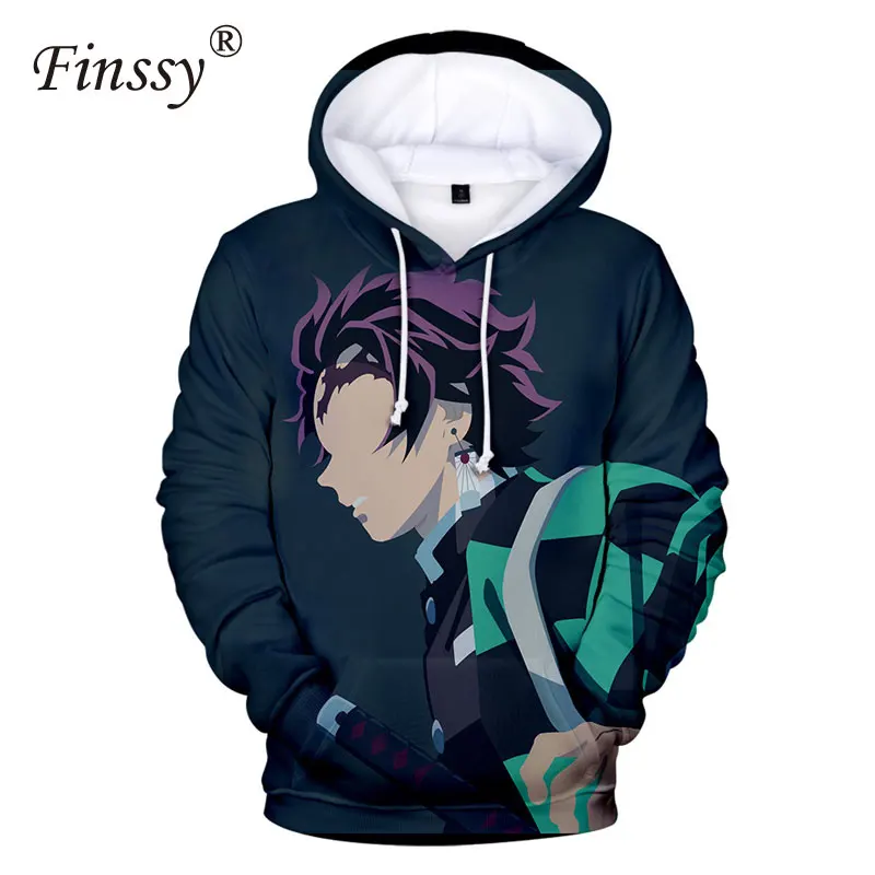 ZC10 Толстовка с капюшоном для взрослых, свитер Tanjirou Nezuko Demon Slayer Kimetsu no Yaiba, костюмы для косплея, детское теплое пальто с длинными рукавами - Цвет: ZC10