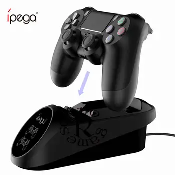 

ipega for PS4 Controller Joypad Joystick Handle Dual USB Fast Charging Dock Station for Playstation 4 PS4 Slim / PS4 Pro