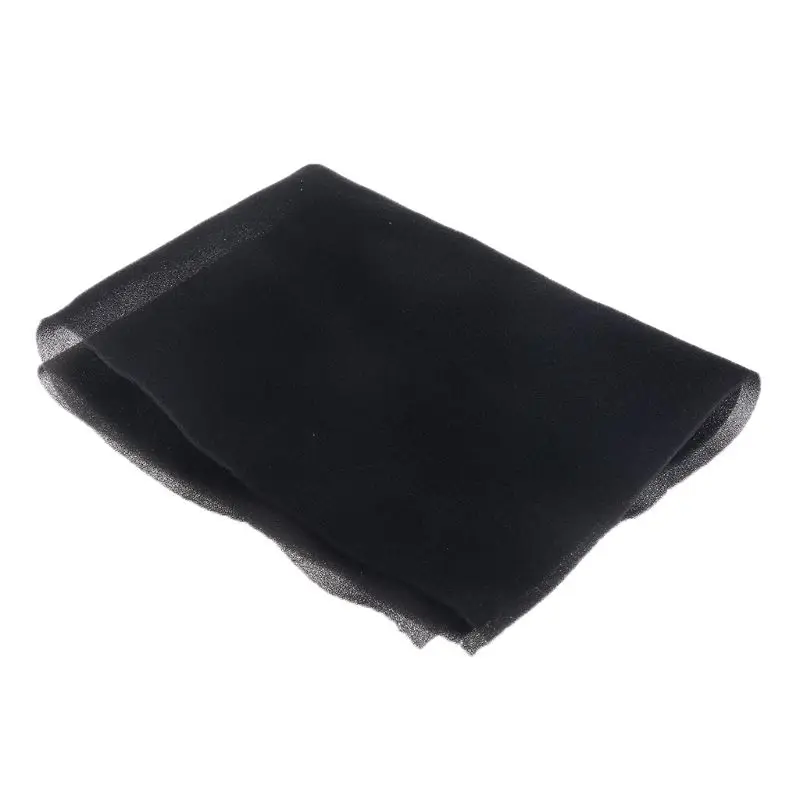 

500x400x3/5MM DIY Computer Dust Filter Mesh PC Case Fan Cooler Dustproof Cover Sponge 60PPI Black