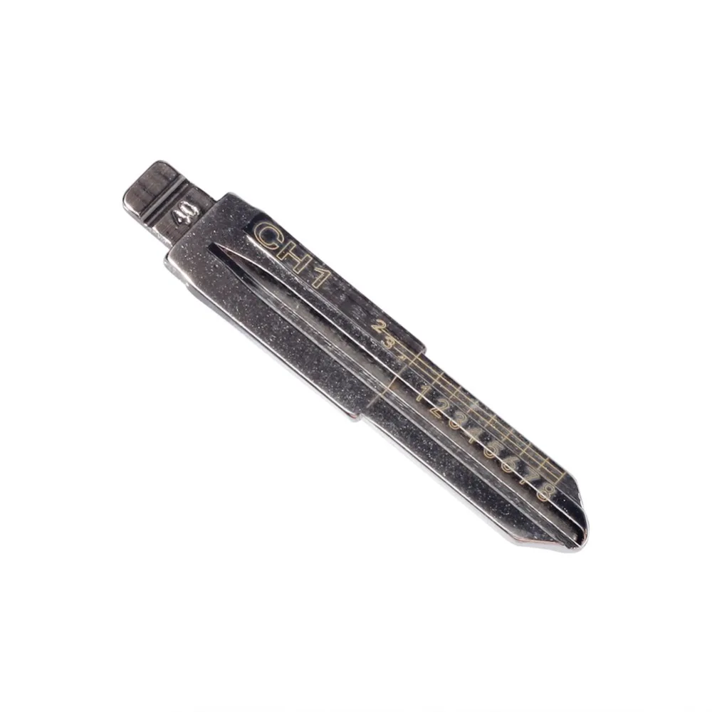 Гравированная линия Пустая шкала Uncut KD Key Blade для Chevrolet Captiva/Epica Lishi 2 в 1 locksminth Tool шт. 40
