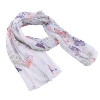 

1Pc High Quality Women Scarf Spring And Summer New Balinese Yarn Long Scarf Ancient Style Literary Ladies Simple Scarf For Lady