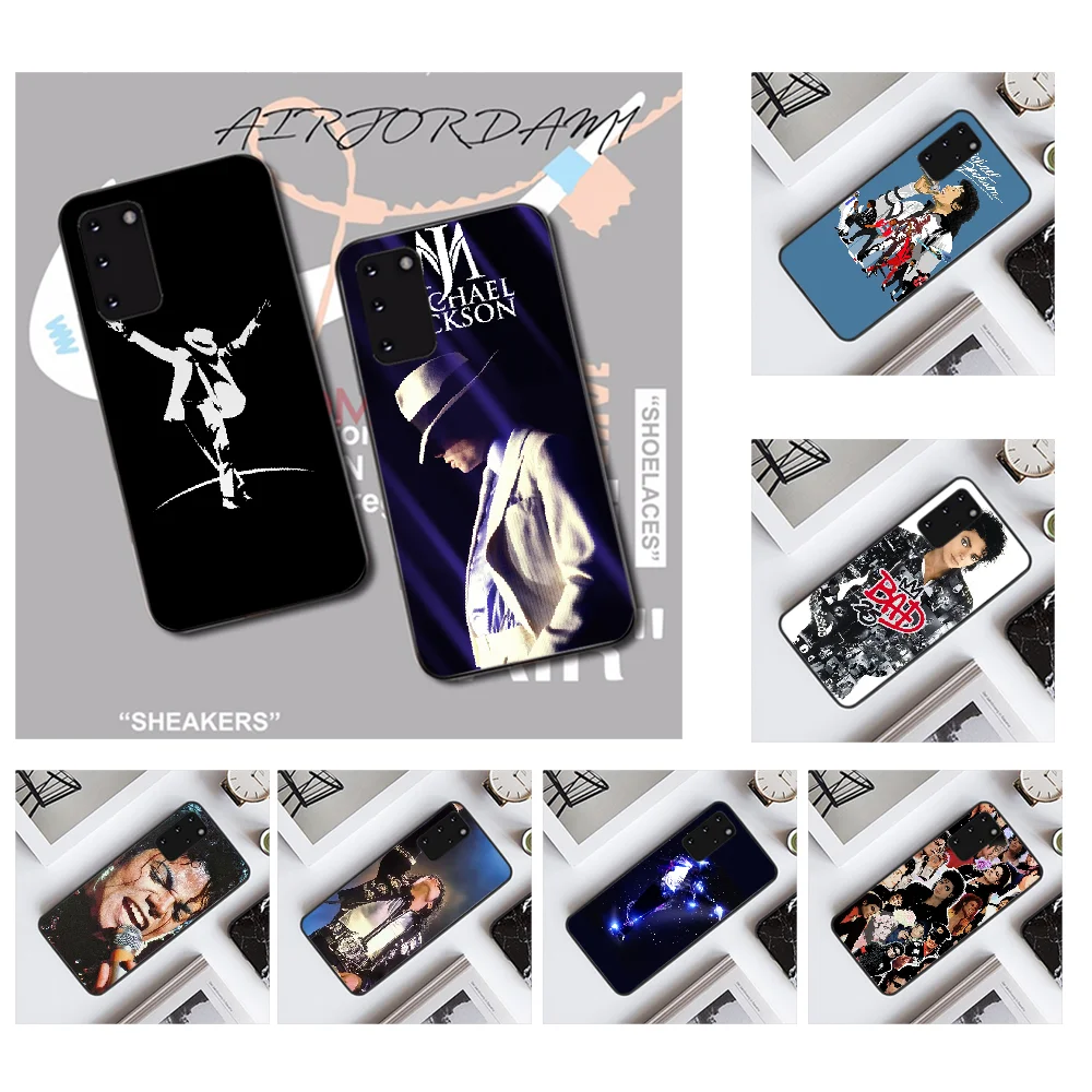 NBDRUICAI Майкл Джексон DIY окрашенный блестящий чехол для телефона Samsung S20 plus Ultra S6 S7 edge