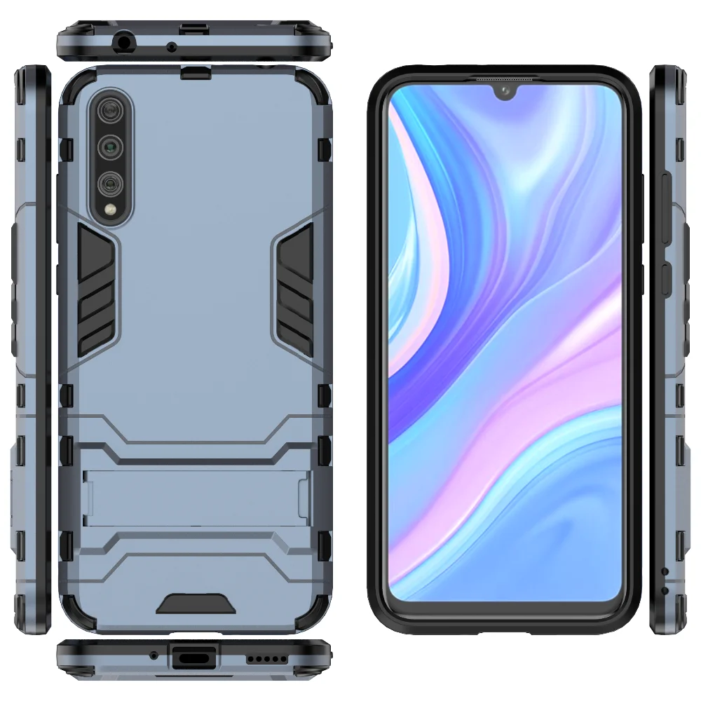 Чехол tigenkeyдля huawei Enjoy 10 S, задняя крышка с подставкой, противоударный чехол