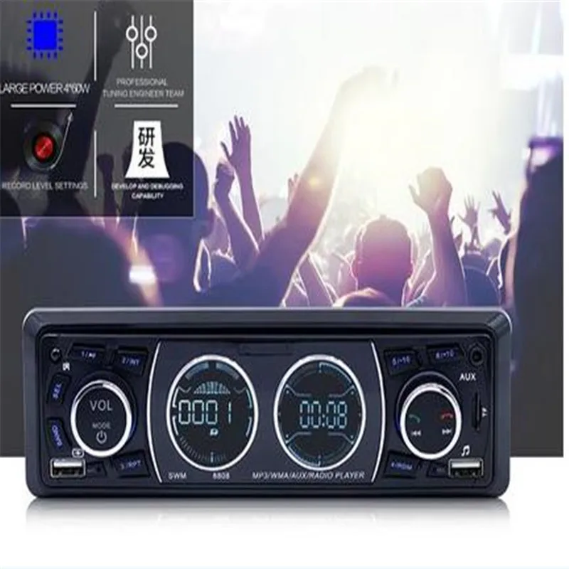 8088 Автомобильный MP3 bluetooth громкая связь Автомобильный MP3-плеер usb флеш-накопитель карта радио