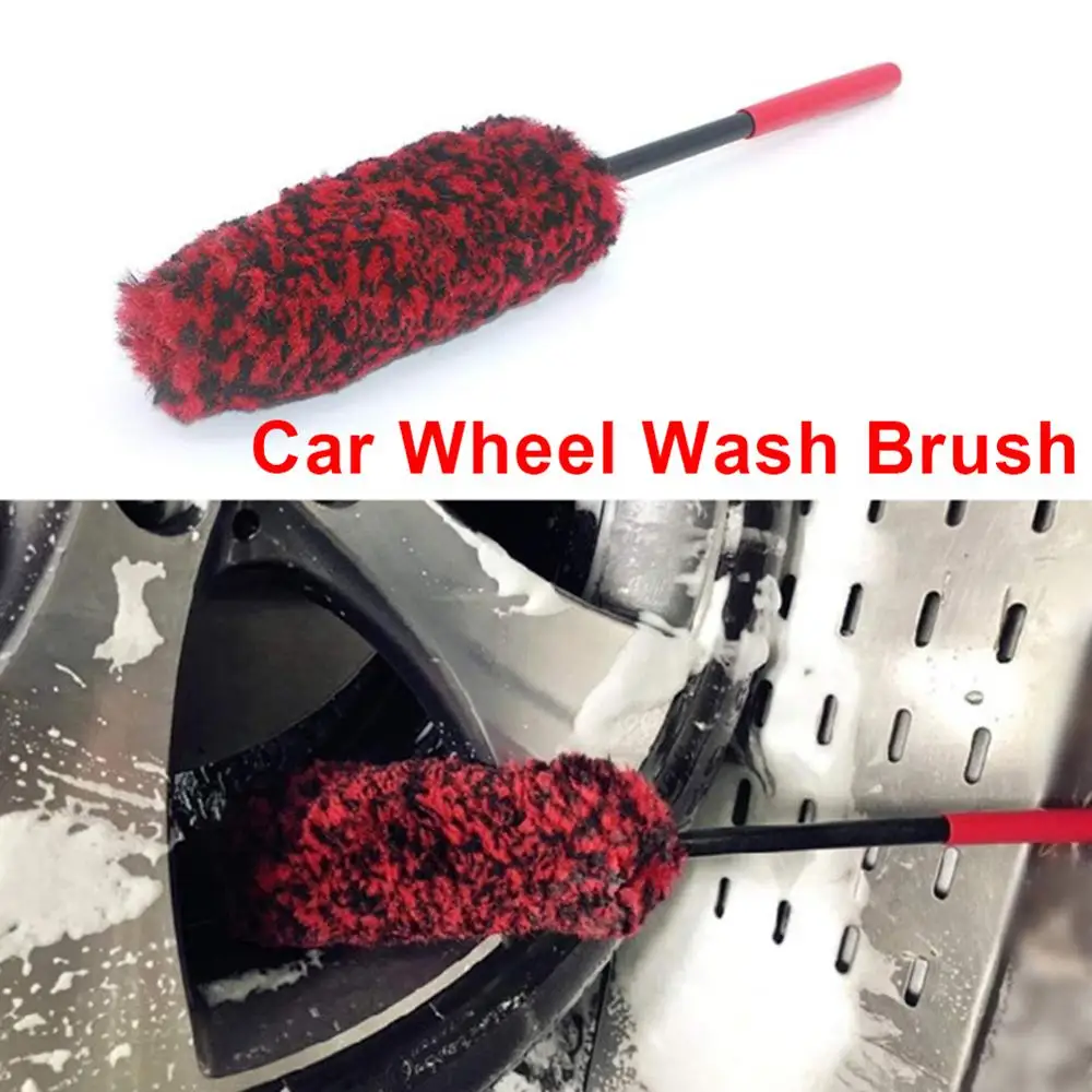 Portable Car Wheel Brush Auto Wheel Wash Brush Cleaning Tools