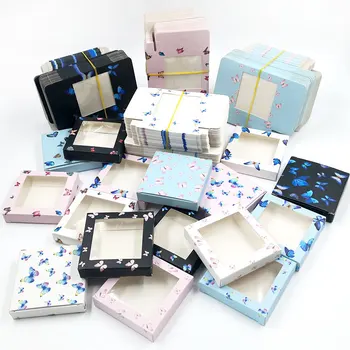 

Eyelash Packaging Tassel Shaped Eyelash Box Eyelashes Makeup Packaging Kit Eyelash Package Wholesale Eyelashes Set
