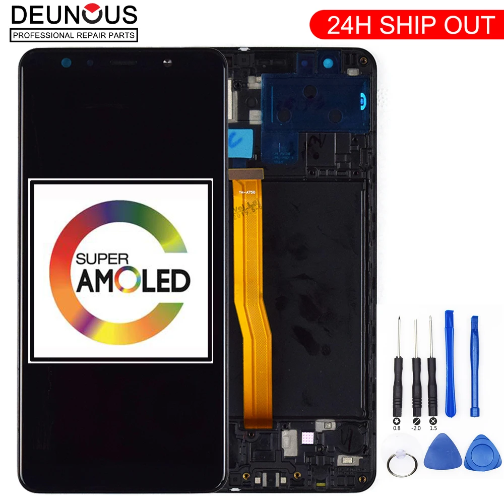 

Original For Samsung A7 2018 A750 SM-A750F Display lcd Screen replacement for Samsung A7 2018 A750FN display lcd screen module