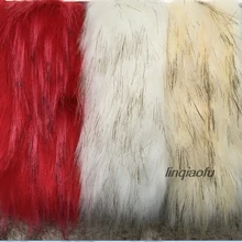 Искусственный мех ткань высокого качества меховой воротник мех плюшевая ткань: 170*90 см(один ярд) один шт