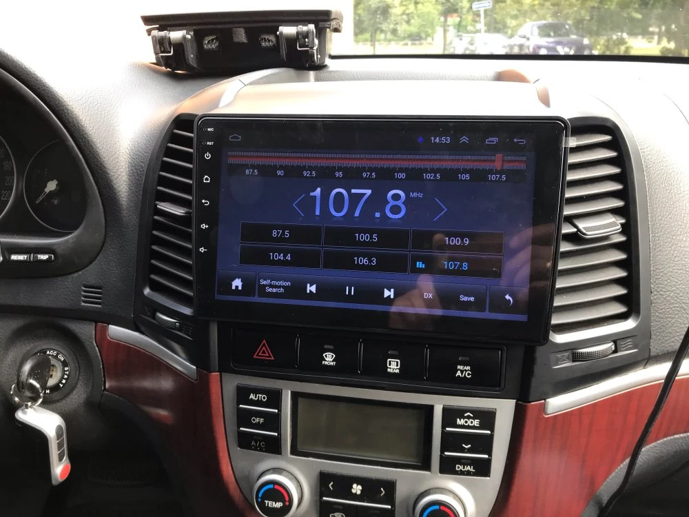 Fongent Android 8,1 2G+ 32G автомобильный Радио Мультимедиа Стерео Аудио плеер Navi gps 2 Din для hyundai Santa Fe 2 2006-2012 головное устройство