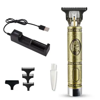 

T99 Retro Professional Waterproof Hair Trimmer Beard Body Face Hair Clipper Electric Hair Clippers Men Beard Trimmer