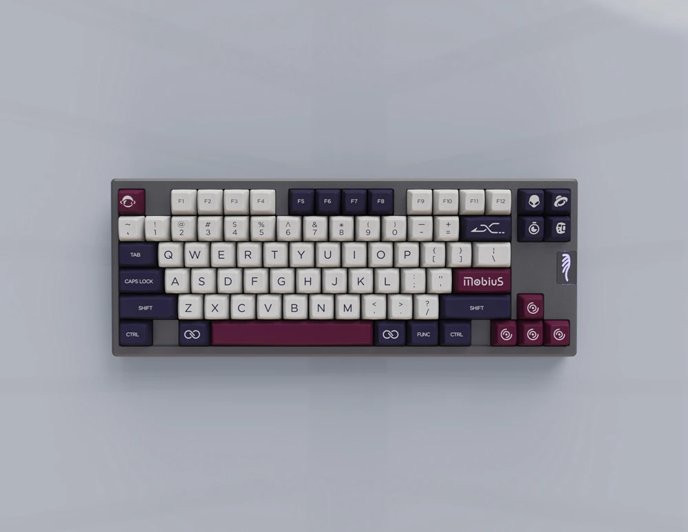 US $12.00 Domikey SA abs doubleshot keycap set Mobius SA profile for mx stem keyboard poker 87 104 gh60 xd64 xd68 xd84 xd96 xd75 xd87