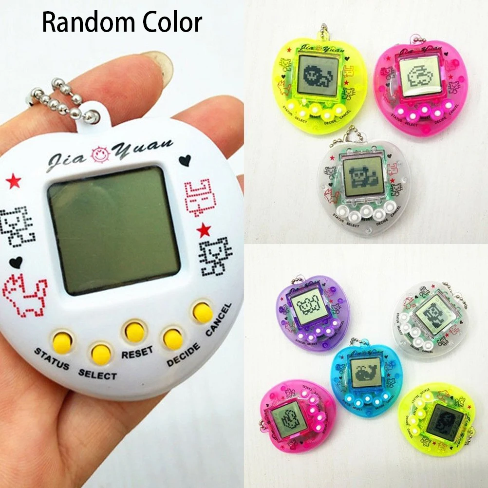 New For 2021! Random Color Cyber Pet Toys Electronic Pet Set Cute Virtual Pet Gift 90S Toys 49 Nostalgic Pets In One 8