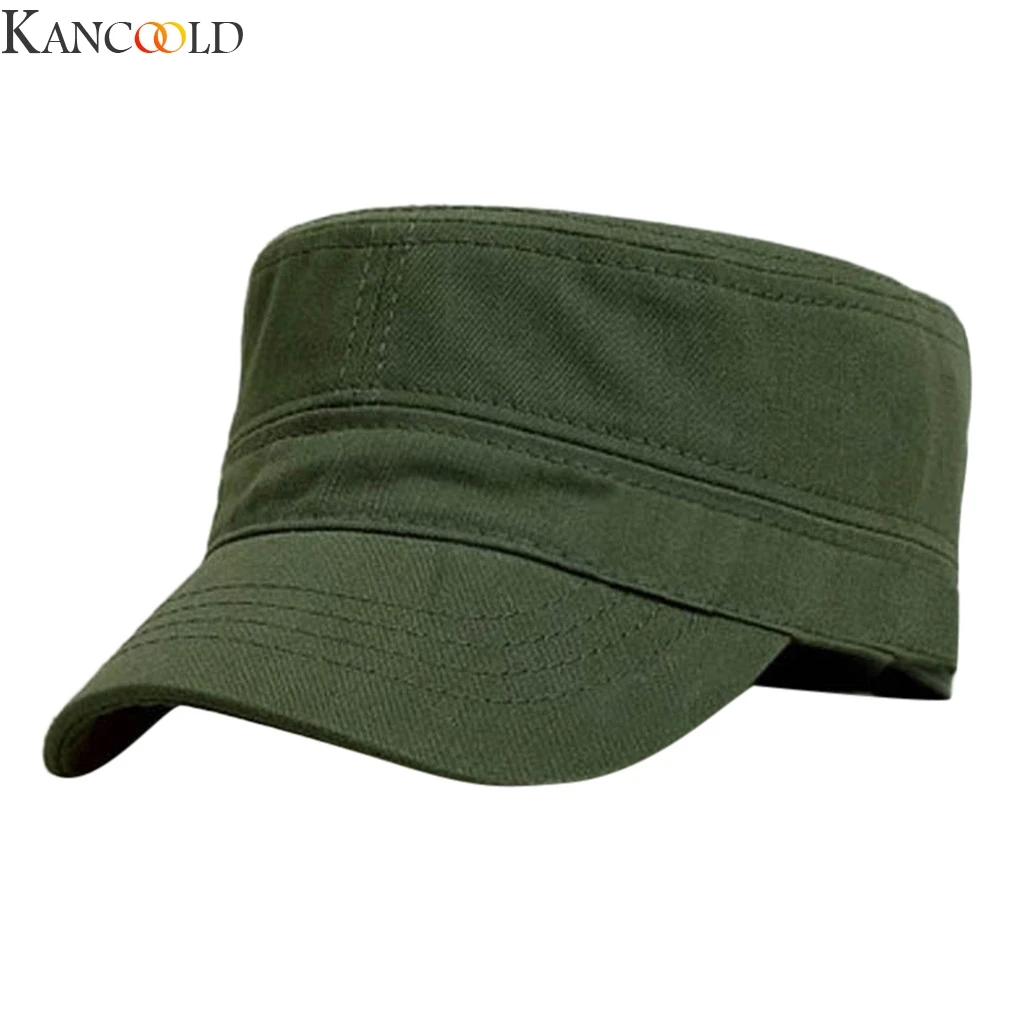 KANCOOLD, унисекс, летняя плоская шляпа, уличная альпинистская шляпа, козырек, обычные модели, ретро тренд, защита от солнечных ожогов - Цвет: GN