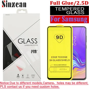 

100pcs 2.5D Full GlueTempered Glass for Samsung J4/J6 2018 Full Cover 9D Screen Protector For Galaxy J4/J6 Plus/J4 Prime/J6 Core
