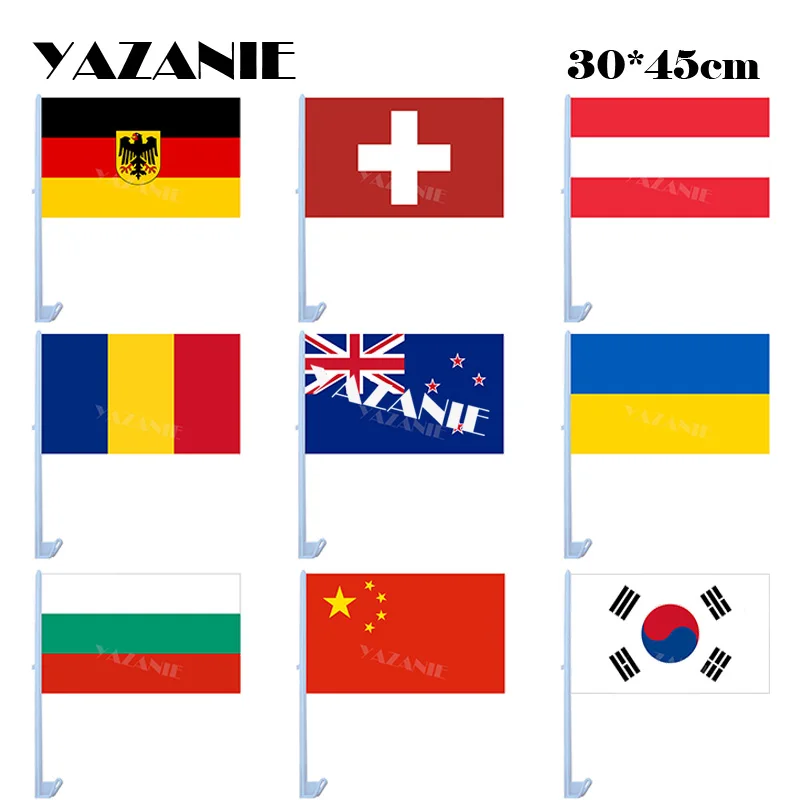 Автомобильные флаги yazdy 30*45 см Орел с герба Германии Швейцария Австрия Румыния
