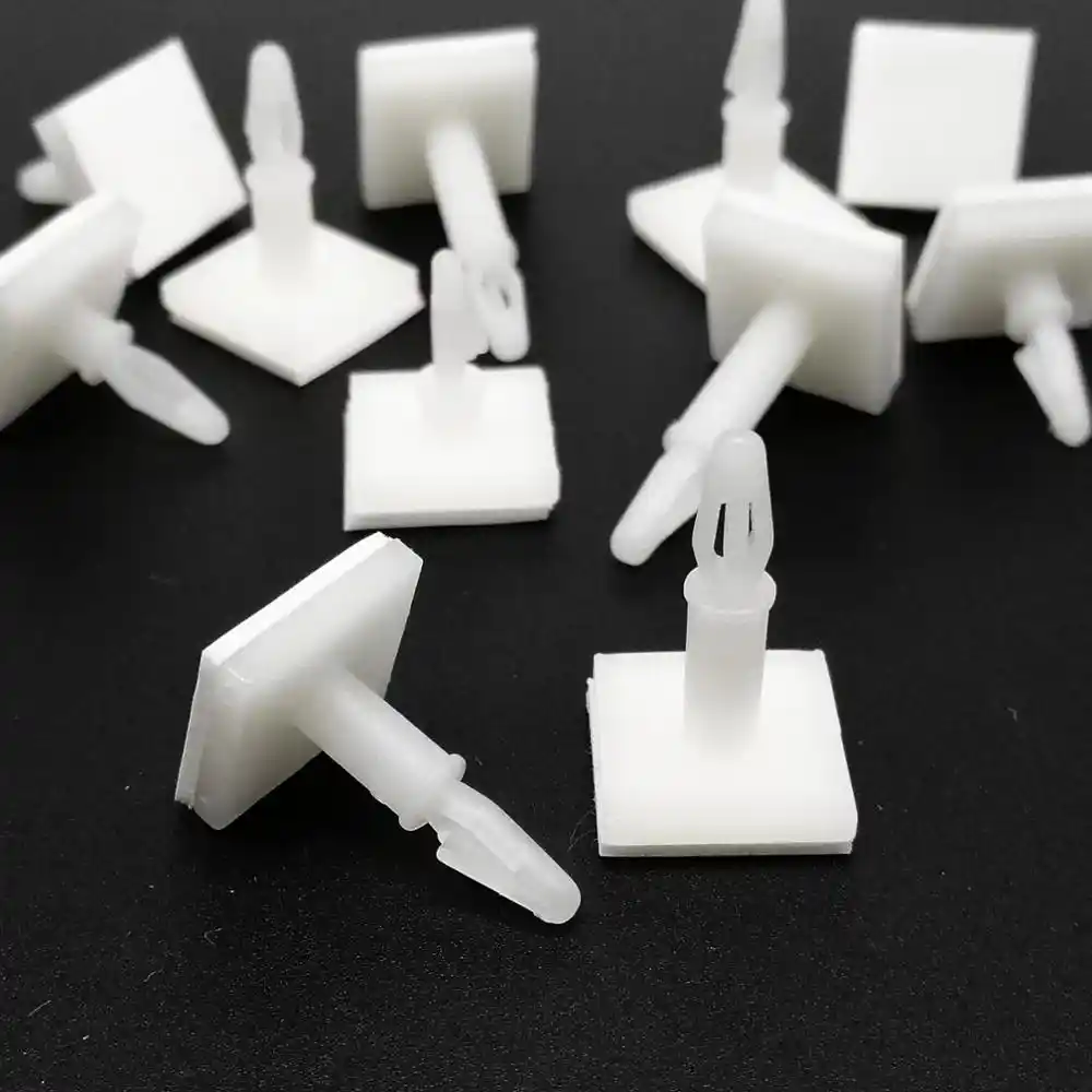 25pcs Adhesive Glue Nylon Plastic Standoff Spacer Stick Insert Lock Clip On Snap In Fixed Support Pcb For 3mm Hole 1 6mm Chassis Color Hc 11 Material Handling Products Industrial Scientific