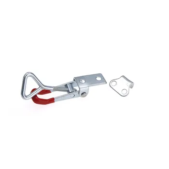 

1pcs Adjustable Cabinet Boxes Lever Handle Toggle Catch Latch Lock Clamp Hasp For Industries Tools