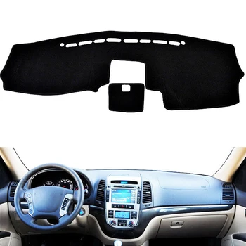 

Car Dashboard Cover Mat Pad Sun Shade Instrument Protect Carpet Accessories For Hyundai Santa Fe 2007 2008 2009 2010 2011 2012