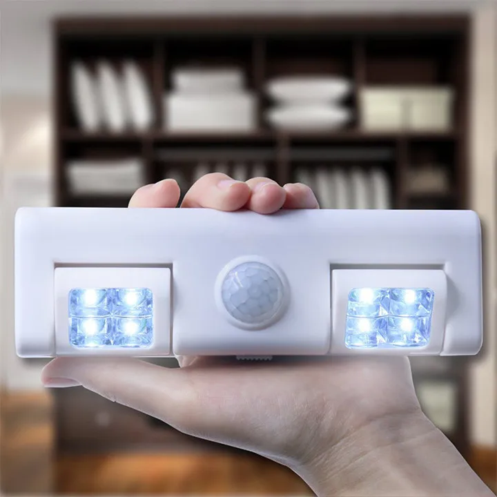 90 Degree 8 LED PIR Motion Sensor Night Light 32