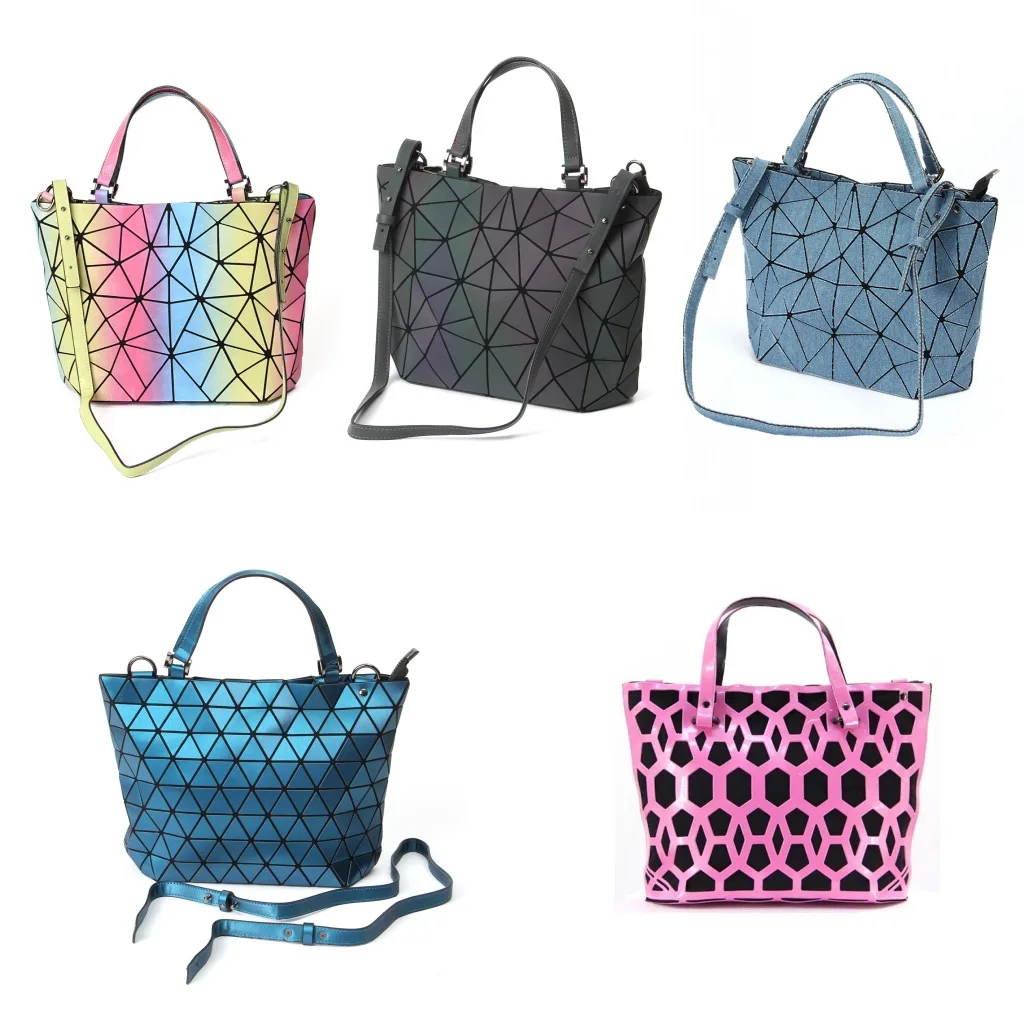 

Ms3135 Matte Brushed Bucket Bag Miyake WOMEN'S Shoulder Bag Life Diamond-Quilted Chain Shoulder Bag