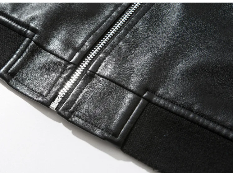 AliExpress мужское локомотивное кожаное пальто Pu корейский стиль Slim Fit Куртка Пилота тренд вышивка