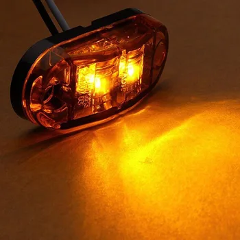 

Yellow Parking Tail Bulb Warning Car Fog Lights Side Lights 12V 24V Durable Professional