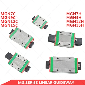 

MGN12H MGN12C MGN9H MGN9C MGN15H MGN15C MGN7H MGN7C carriage slider block for MGN12 MGN9 MGN15 MGN7 linear guide rail