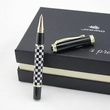 Jinhao 500, металлическая шариковая офисная деловая ручка, средний наконечник, шариковые ручки для письма, школьные канцелярские принадлежности, Подарочная Ручка-роллер