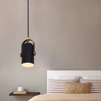

Bar Hanging Ceiling Light E27 Bedroom Kitchen Rotatable Coffee Shop Dining Room Single Head Adjustable Height Vintage Industrial