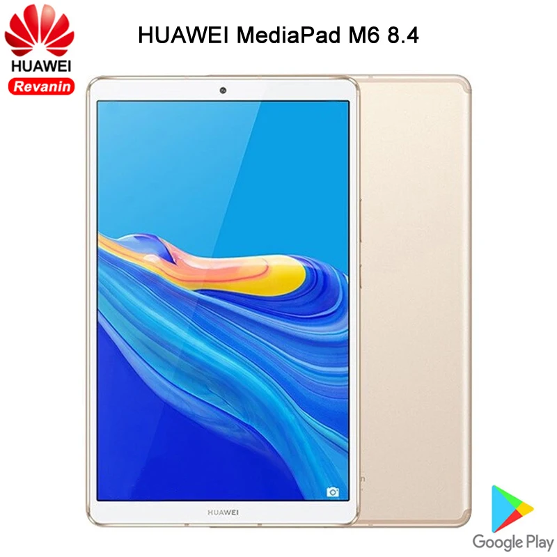 Huawei Mediapad-Tableta M6 Original, 8,4 pulgadas, Kirin 980, Octa Core, Android 9,0, pantalla IPS, 2560x1600, 6100mAh, tipo-c, cámara de 13,0mp