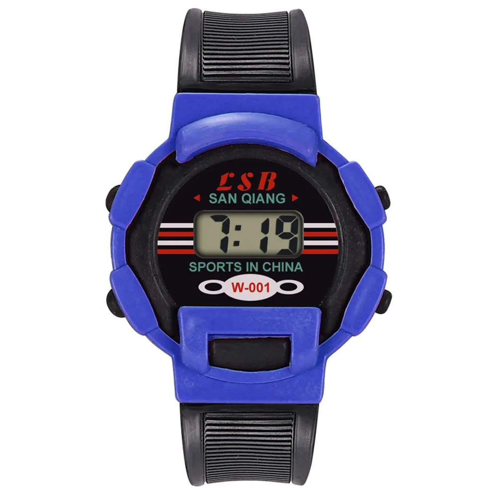 

Colorful Casual Electronic Watch Children Sports Watches Lightweight and Durable LL@17