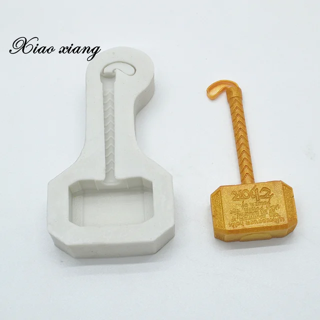 Luyou 3D Hammer Design Fondant Szilikon Torta Öntőformák Szappanos Csokoládé Penész Sütemények Konyhai Sütőeszközök Fm364 - Image 6