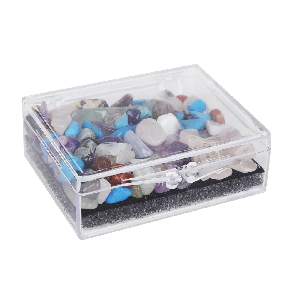

1pcs Natural Stone Mixed Tumbled Stones Natural Crystal Gemstone Polished Healing Chakra Stone Collection Stones Decoration