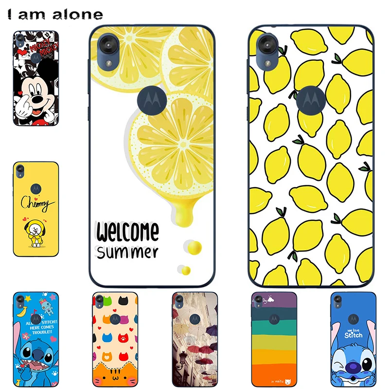 

Phone Cases For Motorola Moto E6 2019 5.5 inch Soft TPU Mobile Fashion Patterned For Moto E6 2019 Bags Cover Free Shipping