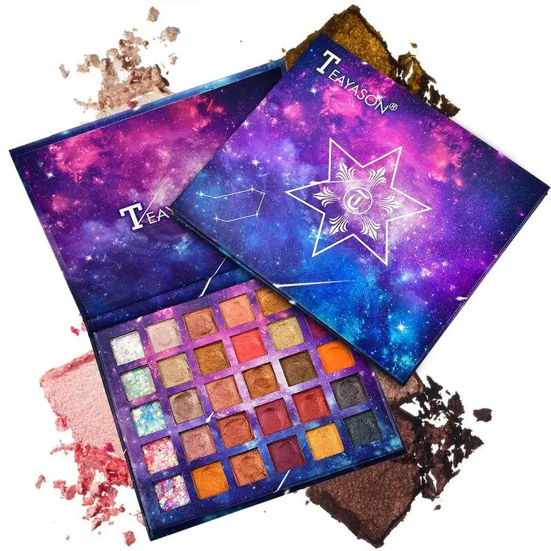 

30 Color Glitter Gel Eyeshadow Palette Matte Pearl Shining Eyeshadow Diamond Shimmer Eye Primer Luminous Eye Shadow Waterproof
